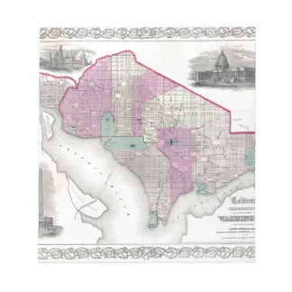 Bloc-note Georgetown et Washington DC