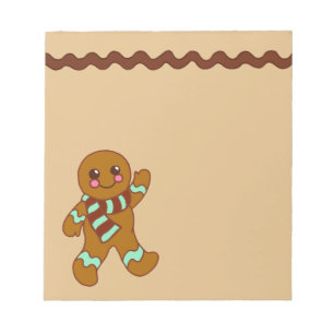 Bloc-note Gingerbread Notepad