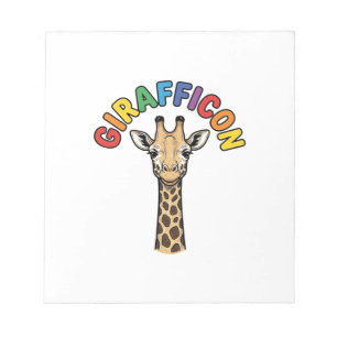 Bloc-note Girafe Vintage Icône Conception de Chemise de Mign