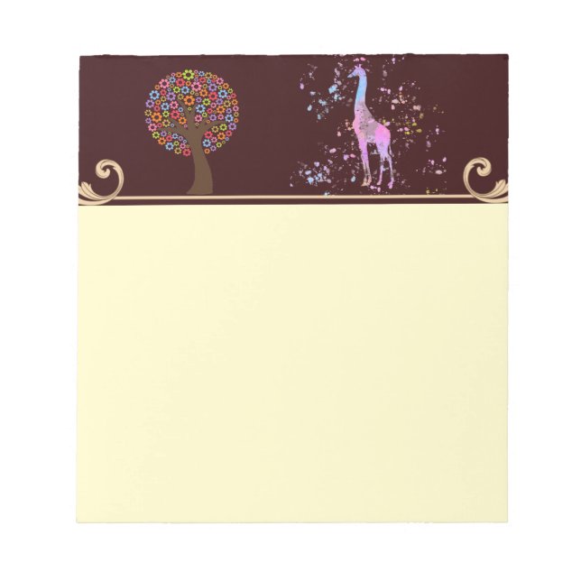 Bloc-note Giraffe (Devant)