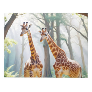 Bloc-note Giraffe Animal Nature Faune Affection Soin