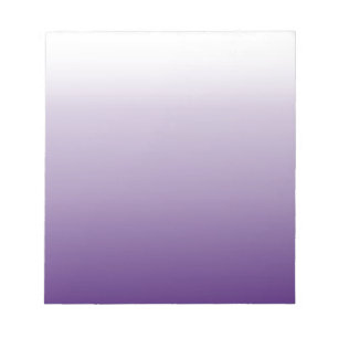 Bloc-note Girly Chic minimaliste ombre lilas lavande violet