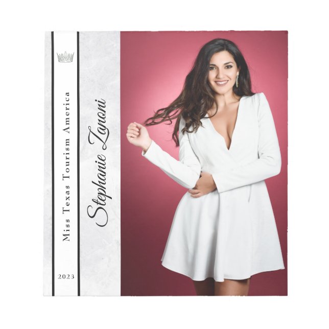 Bloc-note Glace de marbre - Concours personnalisé Autographe (Devant)