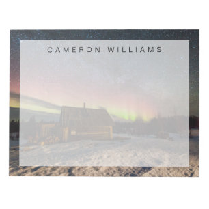 Bloc-note Glace et neige Aurora Polaris Murmansk, Islande