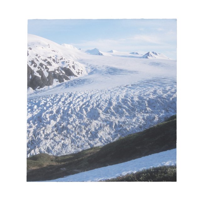 Bloc-note Glacier Exit dans le parc national des fjords de K (Devant)