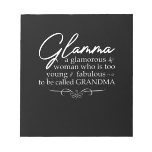 Bloc-note Glamma glamorous woman