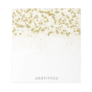 Bloc-note Glitterie Gold Confetti