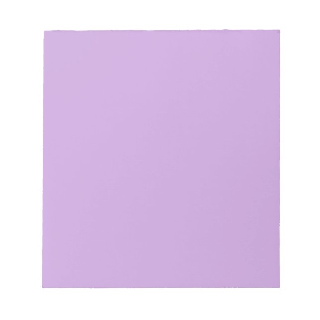 Bloc-note Glycine Uni Couleur (Devant)