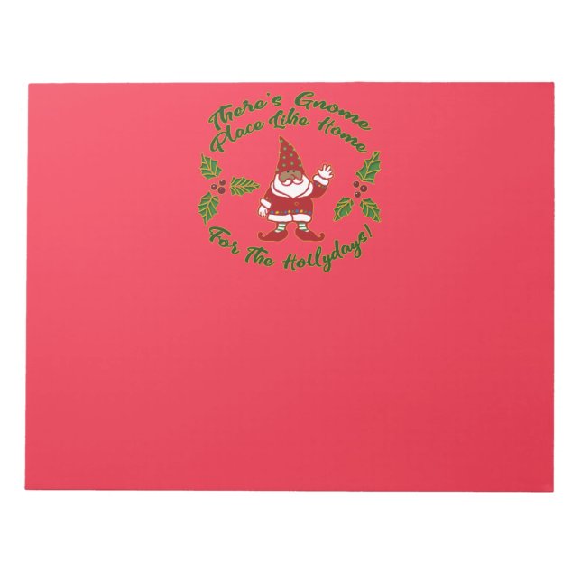 Bloc-note Gnome Pour Noël Hollandais (Devant)