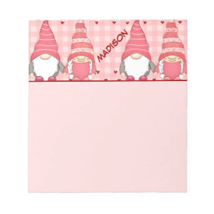 Bloc-note Gnomes en amour