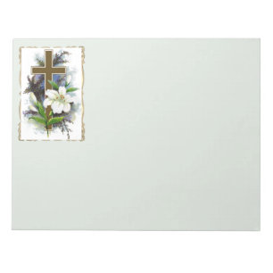 Bloc-note Gold Cross