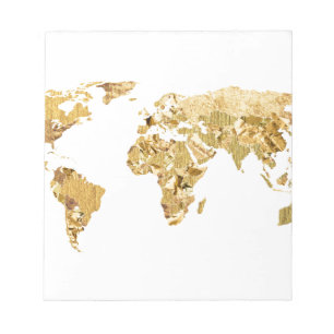 Bloc-note Gold Foil