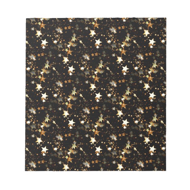 Bloc-note gold galaxy (Devant)