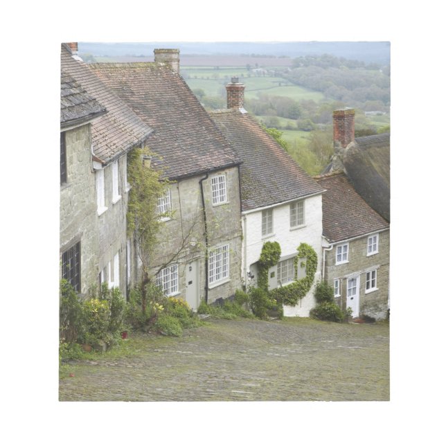 Bloc-note Gold Hill, Shaftesbury, Dorset, Angleterre, Royaum (Devant)