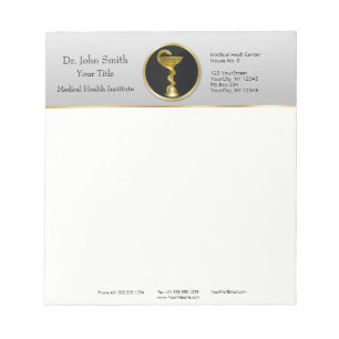 Bloc-note Gold Médicale Professional Hygieia Bowl