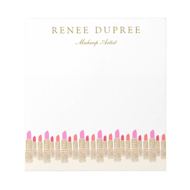 Bloc-note Gold Sequin (Devant)