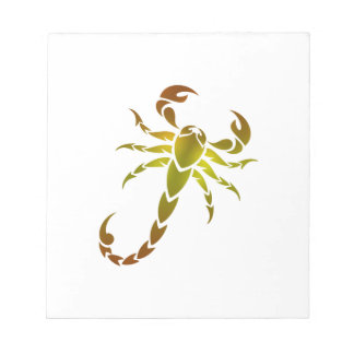 Bloc-note Golden Scorpion