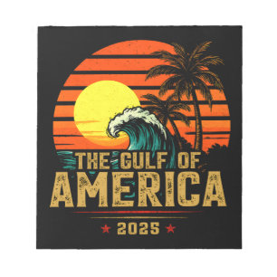 Bloc-note Golfe des USA Amérique Est 2025 Retro Vintage
