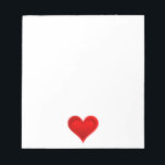 Bloc-note Gradients RED LOVE HEART votre texte et vos idée<br><div class="desc">Pretty Hearts Composition par EDDA Fröhlich / EDDArt | Heureux sentiment pour les cadeaux en amour | pour plus de Produits & Designs n'hésitez pas à me contacter : contact@eddart.de ou à jeter un oeil ici : www.zazzle.com/prettypatternarts* et ici : www.zazzle.com/eddartshop* et ici : www.zazzle.de/eddartiful*</div>