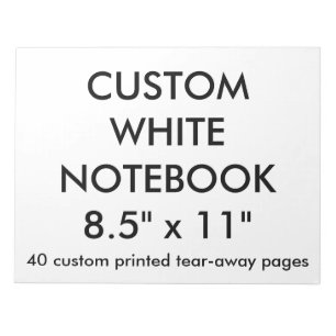 Bloc-note Grand bloc - notes de page de 40 Larmes-Loin