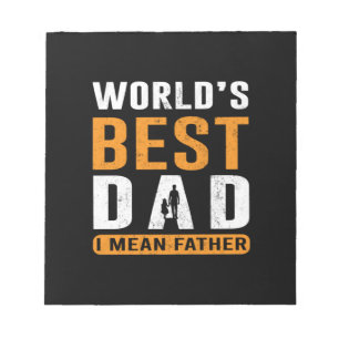 Bloc-note Grandpa Gift   I Mean Father