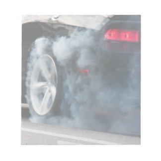 Bloc-note Gravure de voiture noire