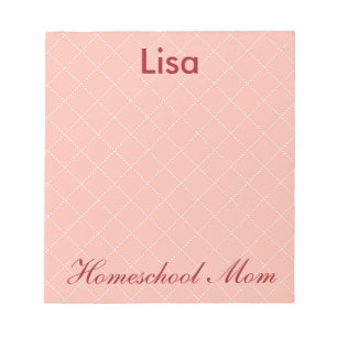 Bloc-note Great Rose Homeschool Maman