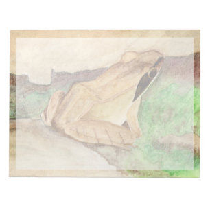 Bloc-note Grenouille à bois