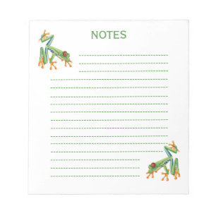 Bloc-note Grenouille arboricole