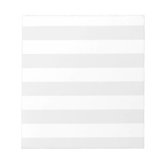 Bloc-note Gris - blanc et gris clair