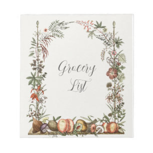 Bloc-note Grocery List Notepad
