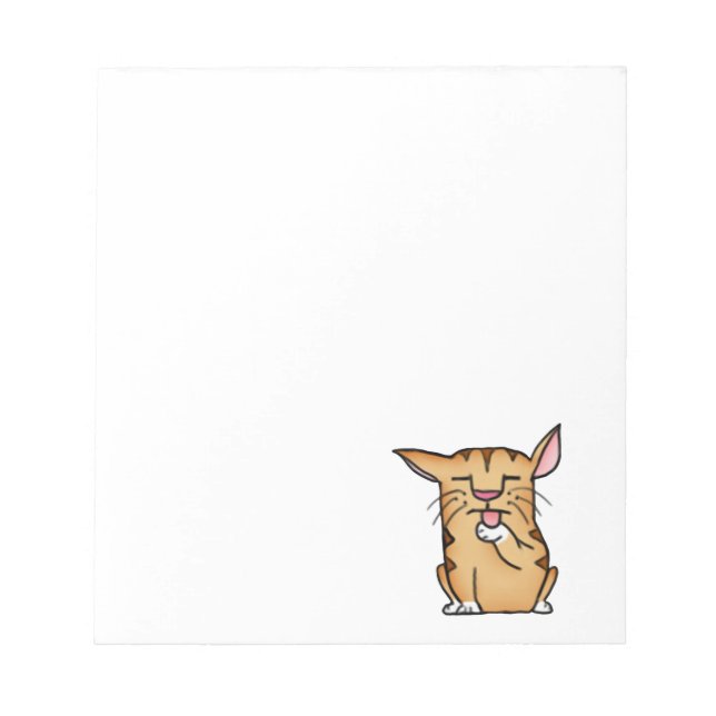 Bloc-note Gros chat (Devant)