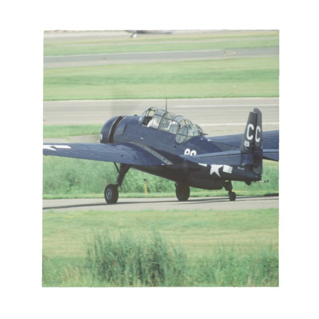 Bloc-note Grumman TBF/TBM Avenger torpilleur embarqué sur po (Devant)
