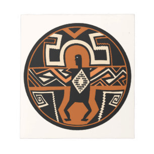 Bloc-note Guerrier Mimbres