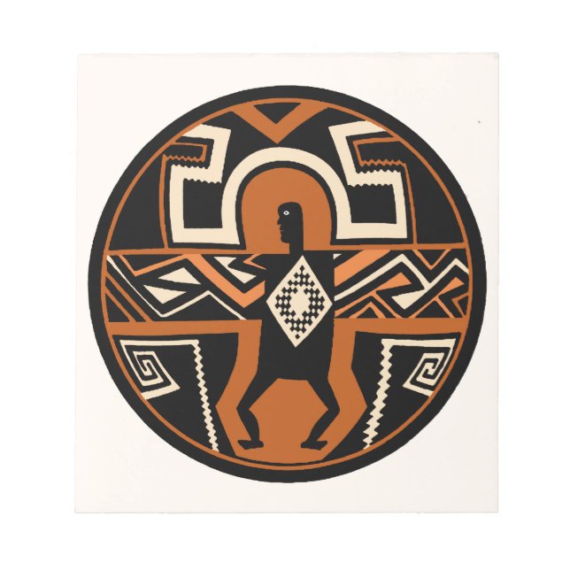 Bloc-note Guerrier Mimbres (Devant)