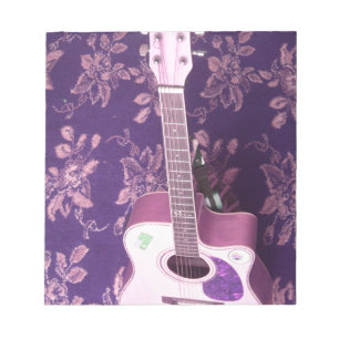 Bloc-note Guitare Vintage : Rêve de Style Vibe Africain