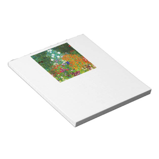 Bloc-note Gustav Klimt , “ Farmhouse garden ” (Incliné)