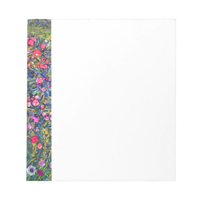 Bloc-note Gustav Klimt Jardin italien (Devant)