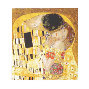 Bloc-note Gustav Klimt La Peinture Classique Du Kiss