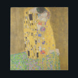 Bloc-note Gustav Klimt "Le Baiser"<br><div class="desc">Le chef d'oeuvre de Gustav Klimt : "Le Baiser". "The Kiss", créé par le peintre autrichien Gustav Klimt. Il est considéré comme son oeuvre la plus célèbre. Il le peint entre 1907 et 1908, point culminant de sa "période d'or", lorsqu'il peint un certain nombre d'oeuvres utilisant la feuille d'or. L'Autriche...</div>