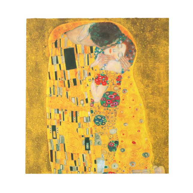 Bloc-note Gustav Klimt The Kiss (Devant)
