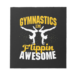 Bloc-note Gymnastique Je Suis Flippin Awesome