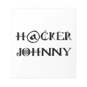 Bloc-note hacker johnny