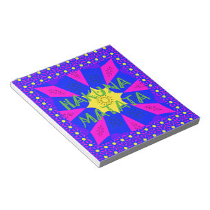 Bloc-note Hakuna Matata Beaux Couleurs de Design Incroyables