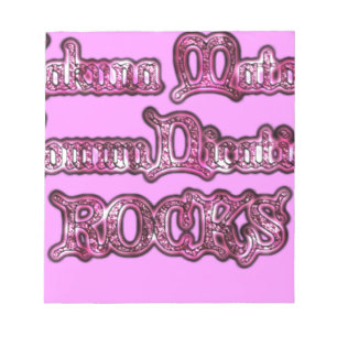 Bloc-note Hakuna Matata Communication ROCKS Art Print