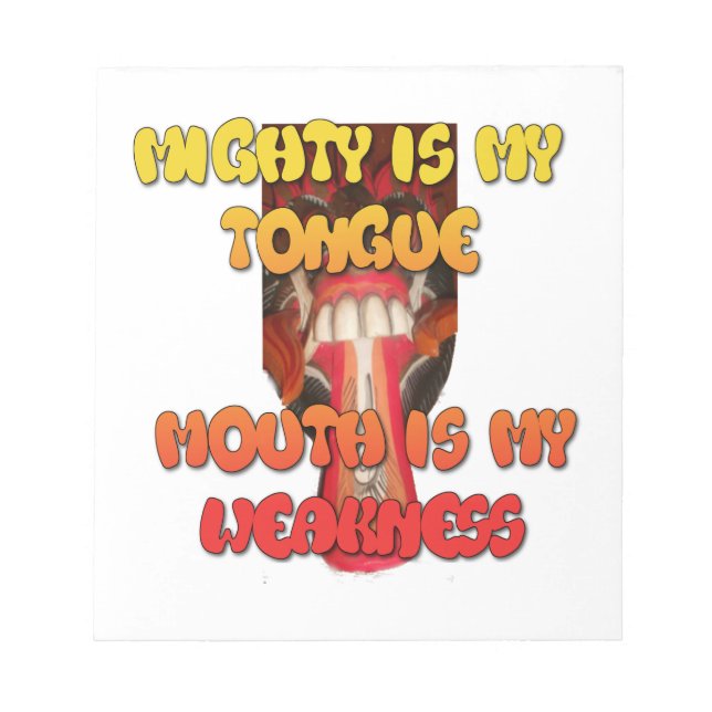 Bloc-note Hakuna Matata HAkuna Matata Big Mouth. (Devant)