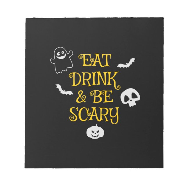 Bloc-note Halloween (Devant)