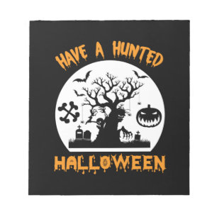 Bloc-note Halloween Avoir Un Anniversaire D'Halloween Drôle