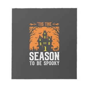 Bloc-note Halloween C'est La Saison Pour être Effrayant Desi