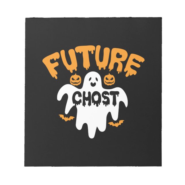 Bloc-note Halloween Futur Chost Anniversaire (Devant)